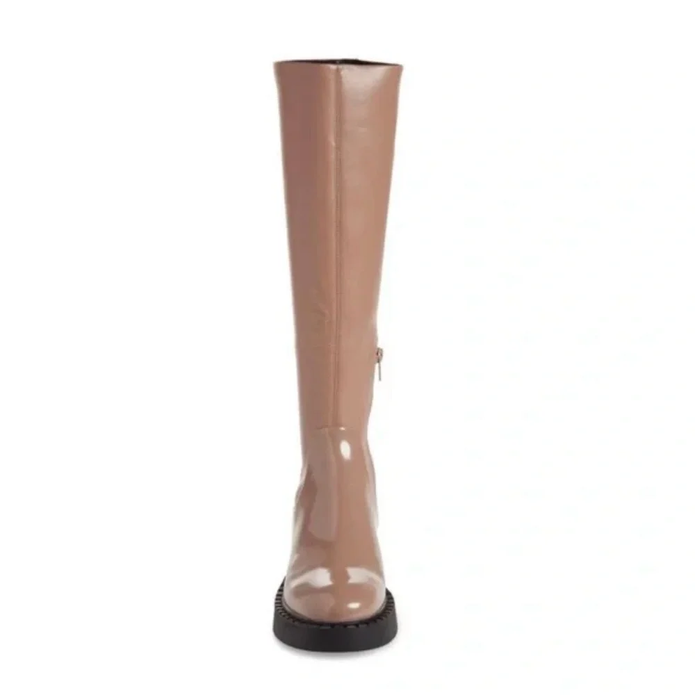 Jeffrey Campbell | Lennard Knee High Boots | Women's Tan Knee-High Boots | NWOB